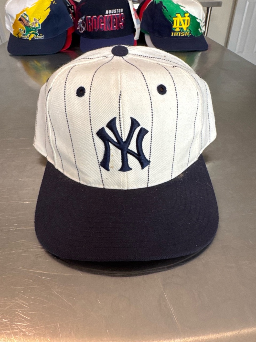 Vintage NY Yankees Pinstripes Hat